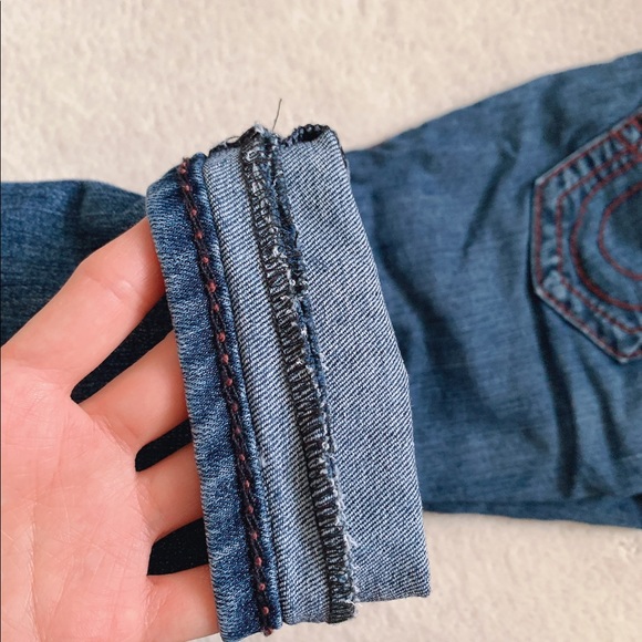 True Religion Jeans with Pink Crystals - Picture 6 of 6